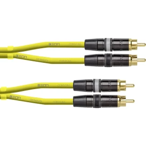 Audio Connection cable [1x Muški cinch konektor - 1x Muški cinch konektor] 0.6 m Žuta Cordial slika