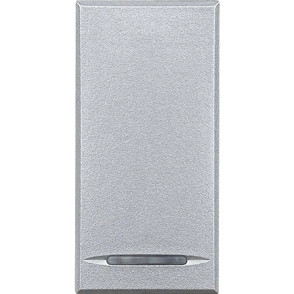 Legrand   križni prekidač Axolute aluminij boja HC4054 slika