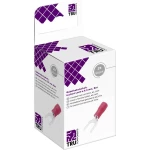 TRU COMPONENTS T2010C301 viljuškasta kabelska stopica  0.5 mm² 1.5 mm² Otvor Ø=4.3 mm izolirani dio crvena 25 St.