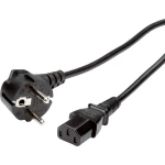 Value 19.99.1017 struja priključni kabel crna 0.60 m