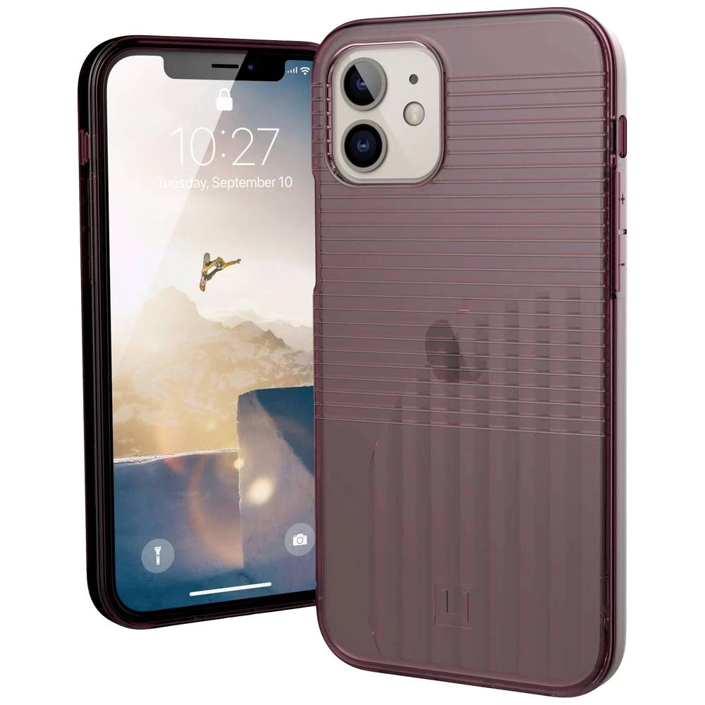 Urban Armor Gear Aurora vanjska torbica za mobilni telefon Apple iPhone 12, iPhone 12 Pro ružičasto siva slika