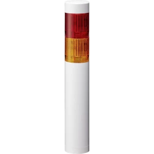 Signalni toranj LED Patlite LR4-2M2WJNW-RY Crvena, Žuta Crvena, Žuta Stalno svjetlo 100 V/AC, 240 V/AC slika
