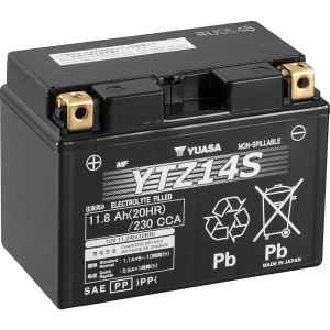 Yuasa YTZ14S baterije za motor 12 V 11.2 Ah slika