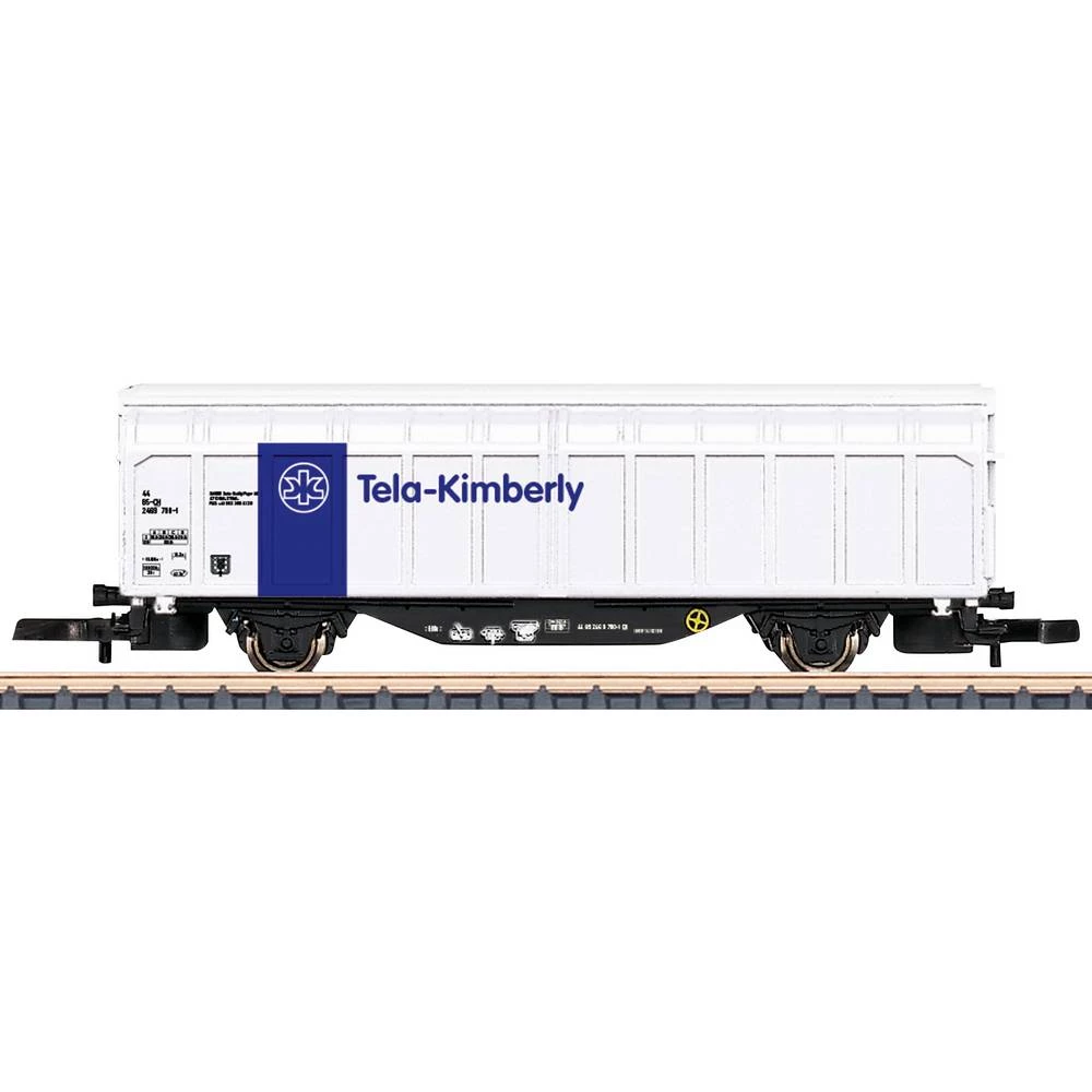 Märklin 082385 Klizni zidni vagon Hbbins izrađen u tvornici papira Saber AG, Tela-Kimberly slika