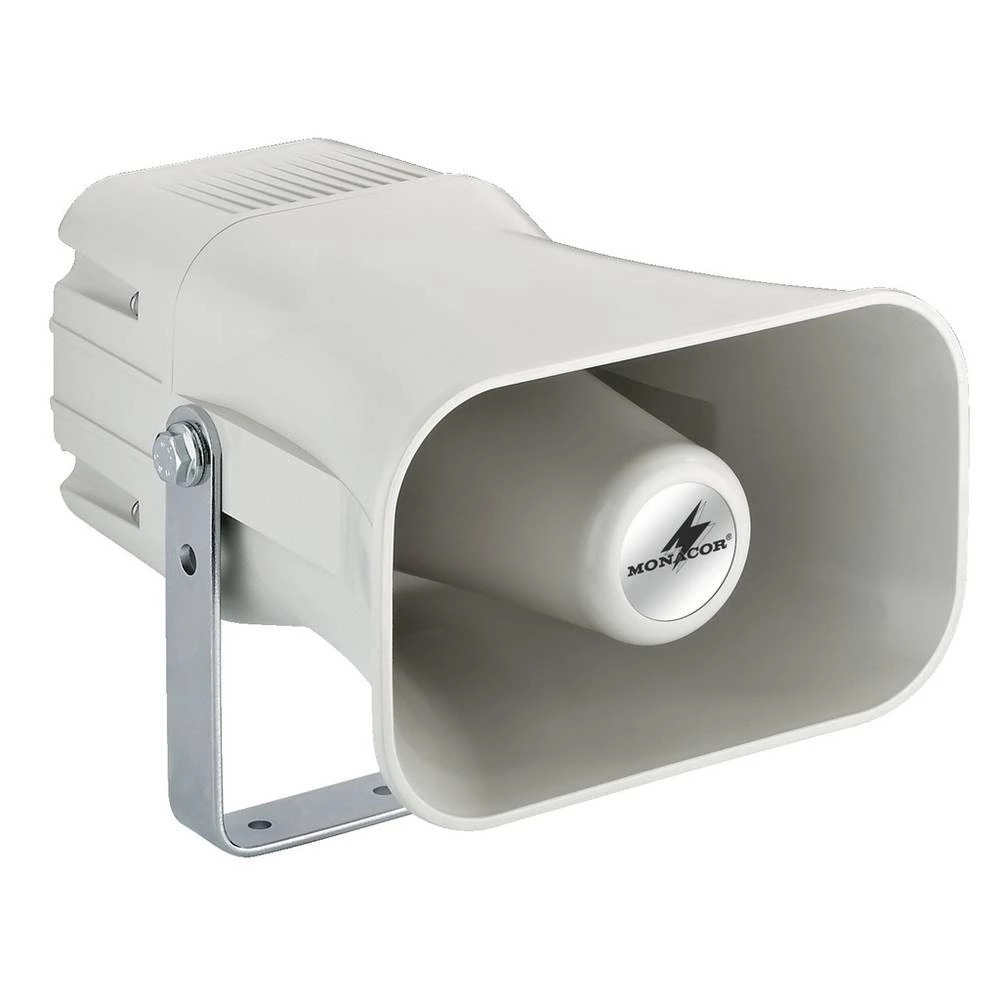 ELA-zvučnik s tlačnom komorom Monacor IT-15EN Svijetlosiva 1 ST slika