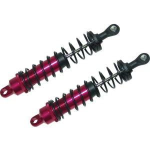 Reely 1:10 aluminijski uljni amortizeri crvena (metalna) sa oprugom crna 100.7 mm 2 St. slika