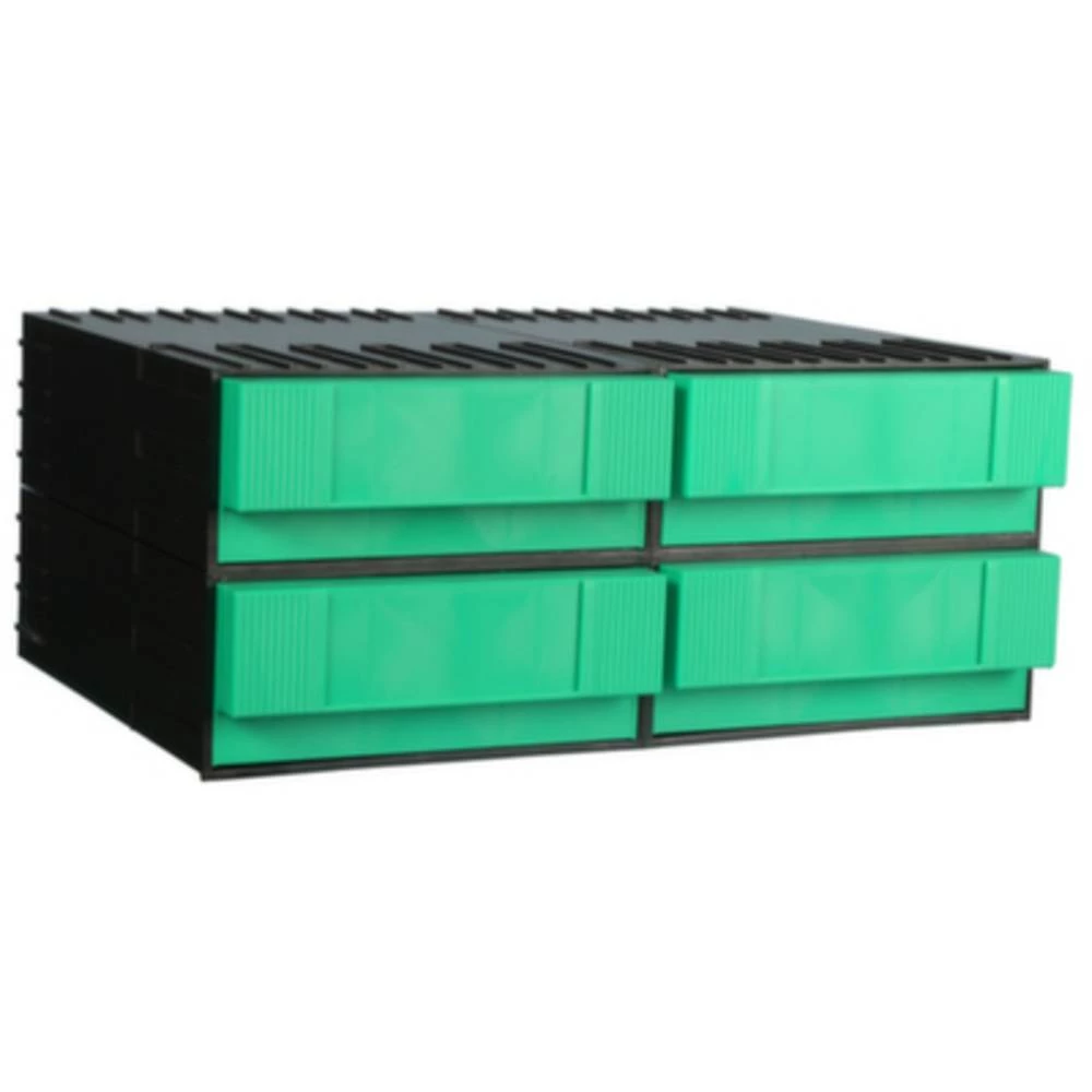 Ormarić s ladicama (Š x V x d) 482 x 202 x 345 mm Zelena 1658644 1 ST slika