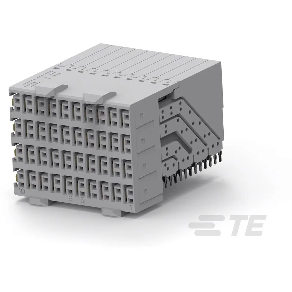 TE Connectivity ugradna standardna letva sa ženskim kontaktima 6469286-1 1 St. Tube slika