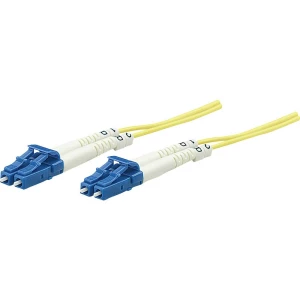 Staklena vlakna Svjetlovodi Priključni kabel [1x Muški konektor LC - 1x Muški konektor LC] 9/125 µ Singlemode OS2 1 m Inte slika