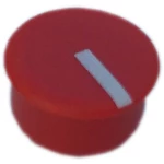 Pokrivna kapa Crvena, Bijela Prikladno za Okrugli gumb 13 mm PSP C130-6 1 ST