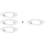 Paulmann Nova ugrađeno svjetlo 4-dijelni komplet LED LED 24 W mat-bijela