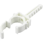 TRU COMPONENTS Montažna obujmica Za zidane utičnice, Ponovno zatvoriv Bijela 1 ST