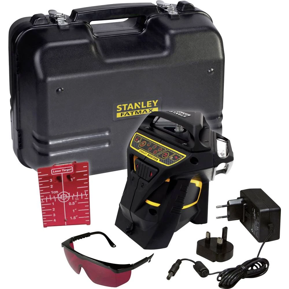 Linijski laser Samonivelirajući Stanley by Black & Decker FatMax X3R Raspon (maks.): 20 m Kalibriran po: Tvornički standard (vla slika