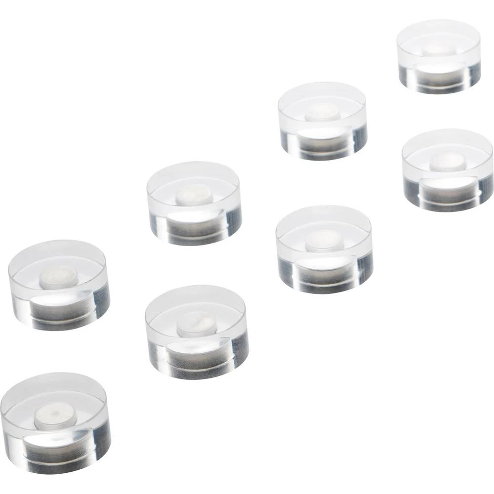 Magnetoplan Neodimijski magnet Acryl (&Oslash; x V) 20 mm x 13 mm Prozirna 8 ST 1680020 slika