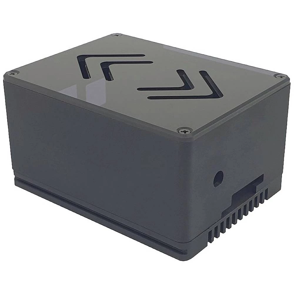 Rock Pi 4 Model C - Allnet aluminijsko kućište ecoPI PRO HP, crno Radxa Rock_Eco-Pro_HP_4C sbc kućište Pogodno za: Rock Pi  crna slika