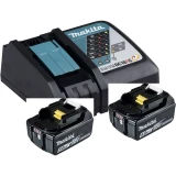 Makita  BL1850B + DC18RC 197570-9 baterija za alat i punjač  18 V 5 Ah li-ion