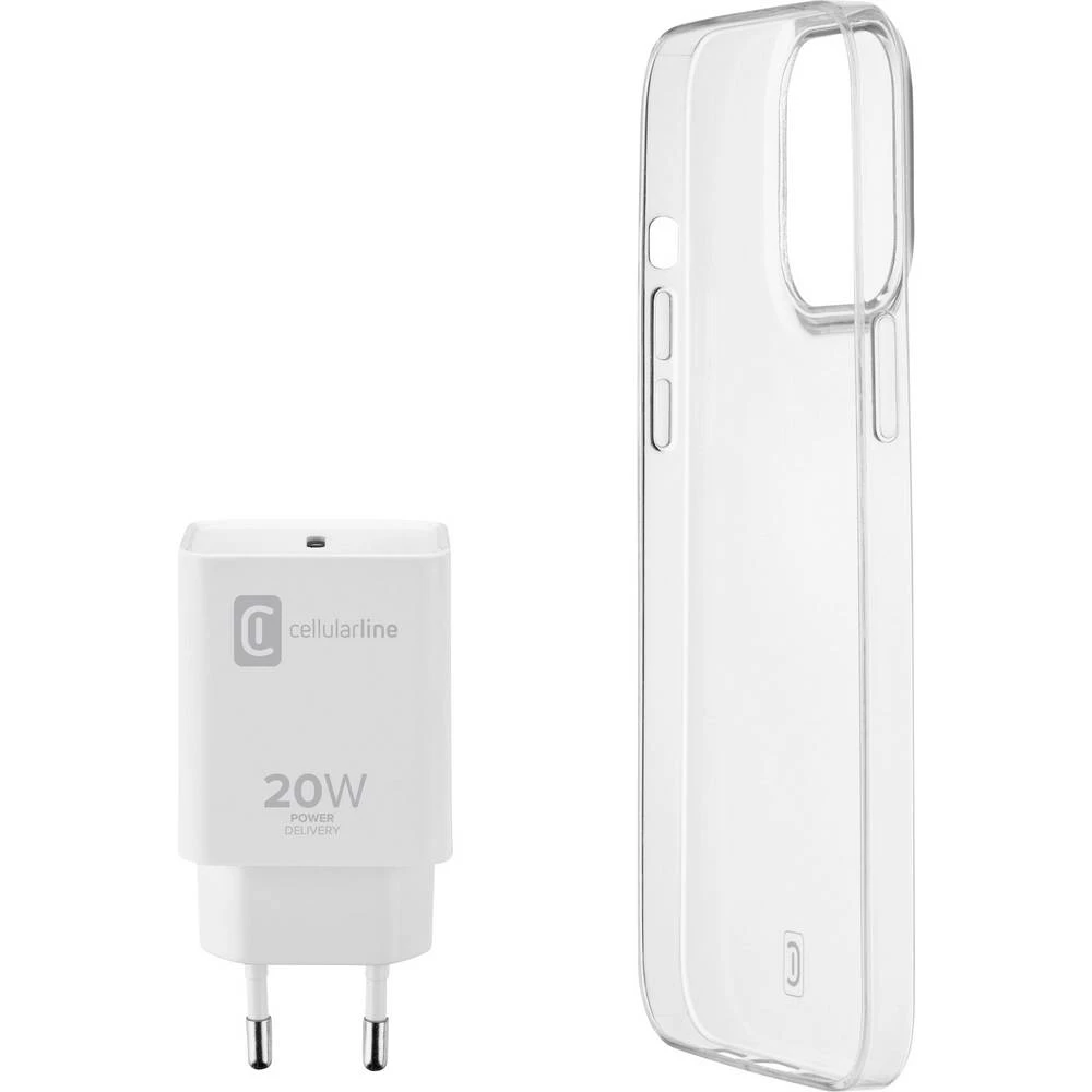 Cellularline  stražnji poklopac za mobilni telefon Apple iPhone 13 Pro prozirna slika