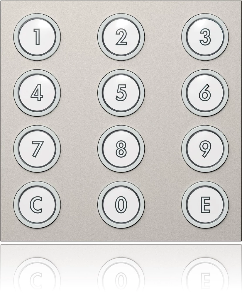 Ritto by Schneider 1876430 Video-portafon Modul kodiranja Schneider Electric Portier titan 95x95x33mm 1876430 Titan slika