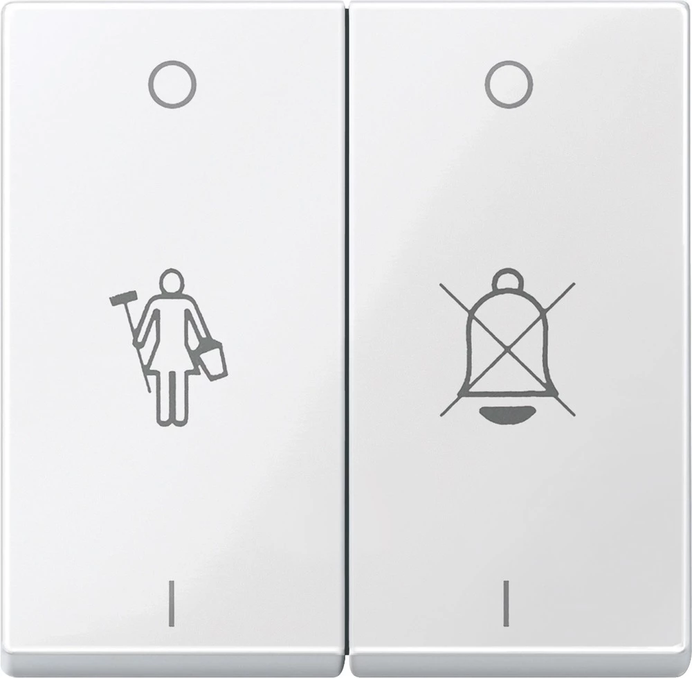 Merten Poklopac Izmjenični prekidač Sustav M Polarno bijela 432619 slika