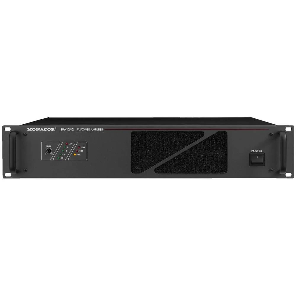 Elektroakustično pojačalo Monacor PA-1242 240 W slika
