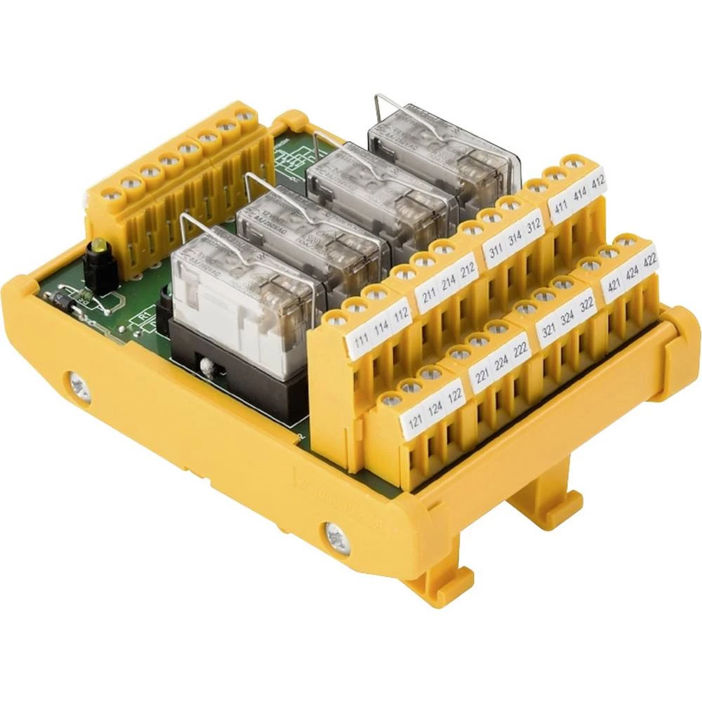 Weidmüller relejna ploča s prikazom, led 1 St.  RSM-4 24V+ BASE Z  24 V/DC slika