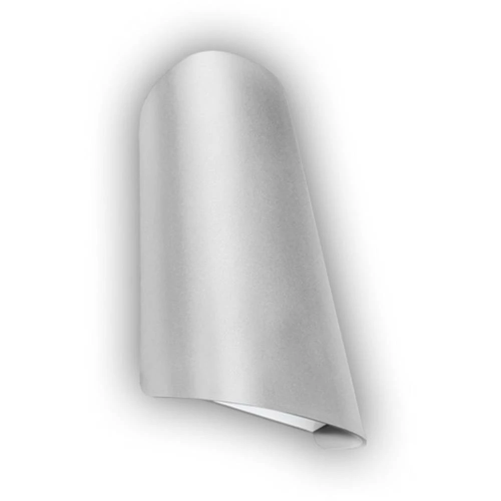 GEV Vanjska zidna svjetiljka 010864 Srebrno-siva LED fiksno ugrađena slika