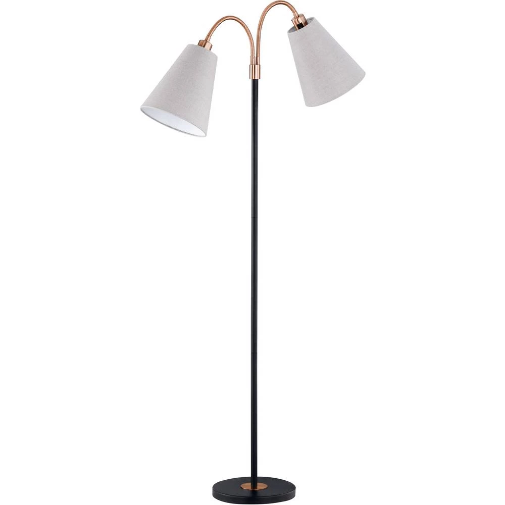 Fischer & Honsel Hopper 45422 podna svjetiljka E27 crna slika