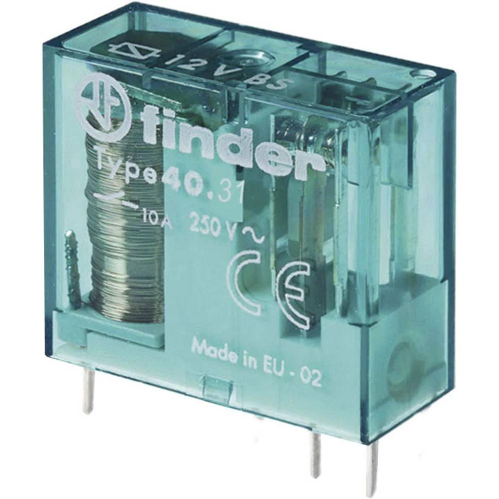 Finder 40.31.6.024.0000 relej za tiskane pločice 24 V/AC, 24 V/DC 10 A 1 prebacivanje 50 St. slika