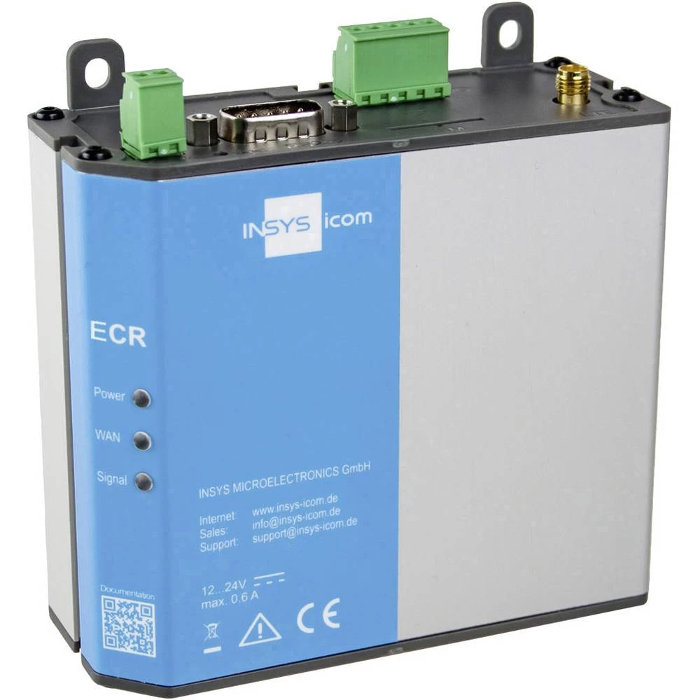 LTE ruter Insys ECR-LW300 RS 232, RJ 45, D-Sub 9, RS 485, Ethernet 12 V/DC, 24 V/DC slika