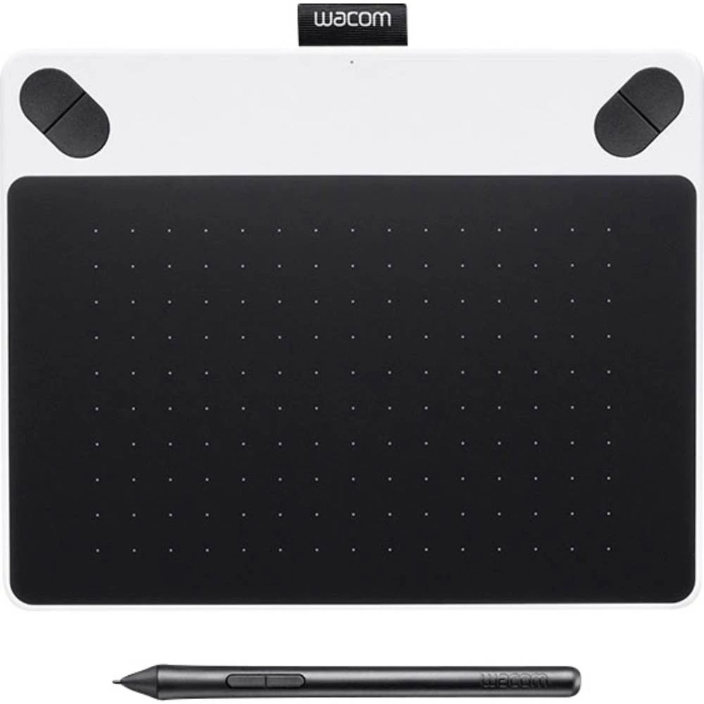 USB grafički tablet Wacom Intuos Draw White + Pen S Bijela slika
