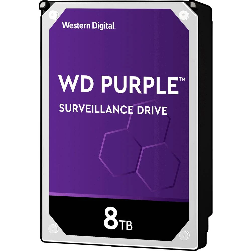 Unutarnji tvrdi disk 8.9 cm (3.5 ) 8 TB Western Digital Purple™ Bulk WD81PURZ SATA III slika