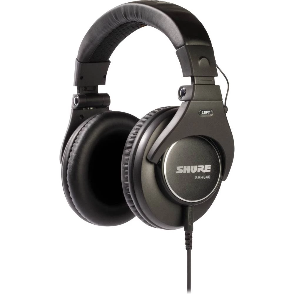 Shure SRH840-BK-EFS over ear slušalice preko ušiju crna slika