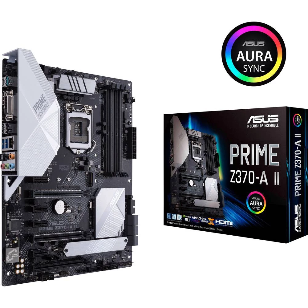 Matična ploča Asus PRIME Z370-A II Baza Intel&reg; 1151v2 Faktor oblika ATX Set čipova matične ploče Intel&reg; Z370 slika