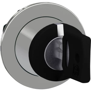 Schneider Electric ZB4FG01 prednji element prekidača s ključem plosnat, ponovno postavljiv (Ø) 30.5 mm  krom boja, crna 1 St. slika