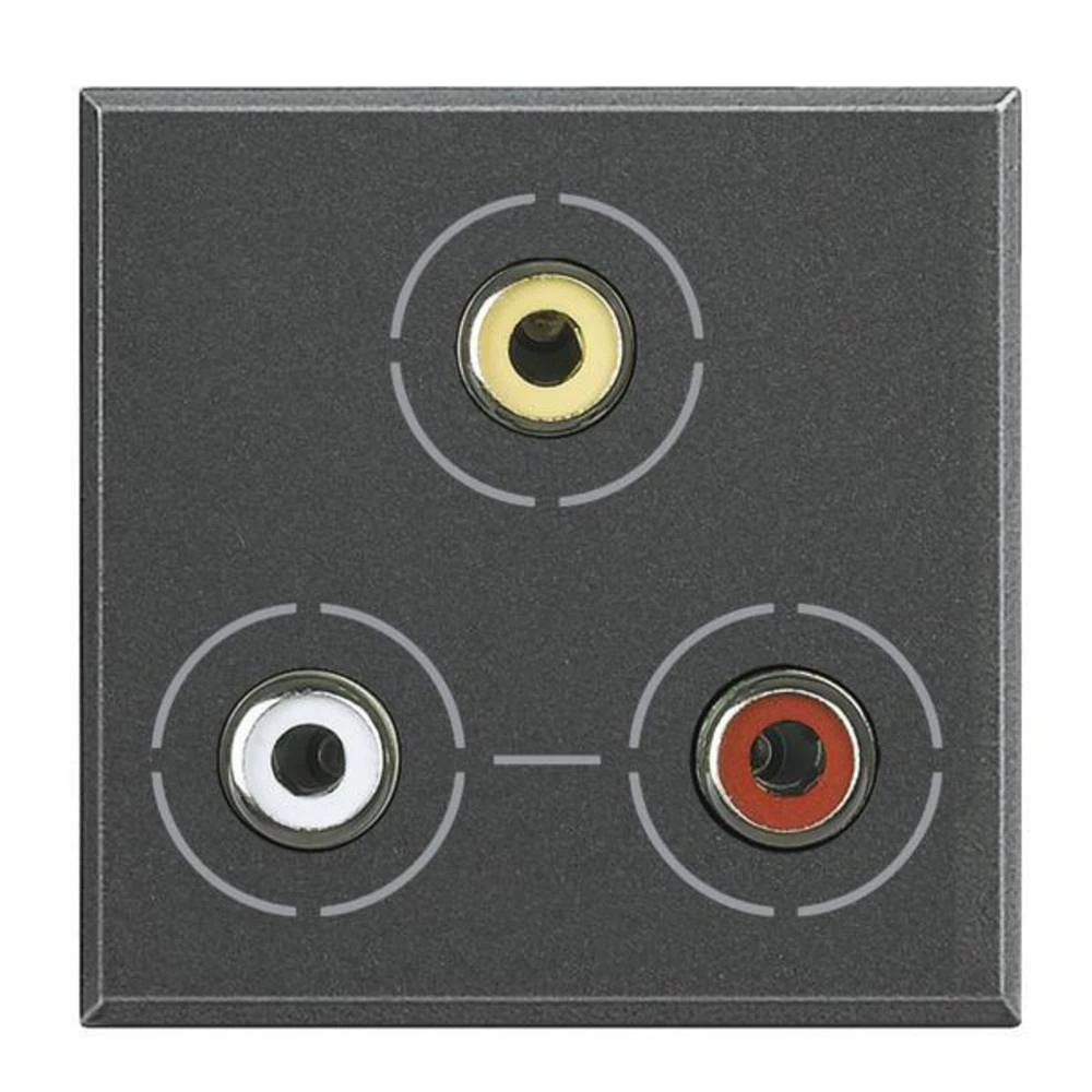 Legrand   cinch priključna kutija Axolute siva HS4283 slika