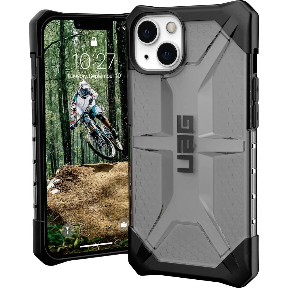 Urban Armor Gear  Plasma Case  stražnji poklopac za mobilni telefon  Apple  iPhone 13  pepelasto crna, prozirna slika