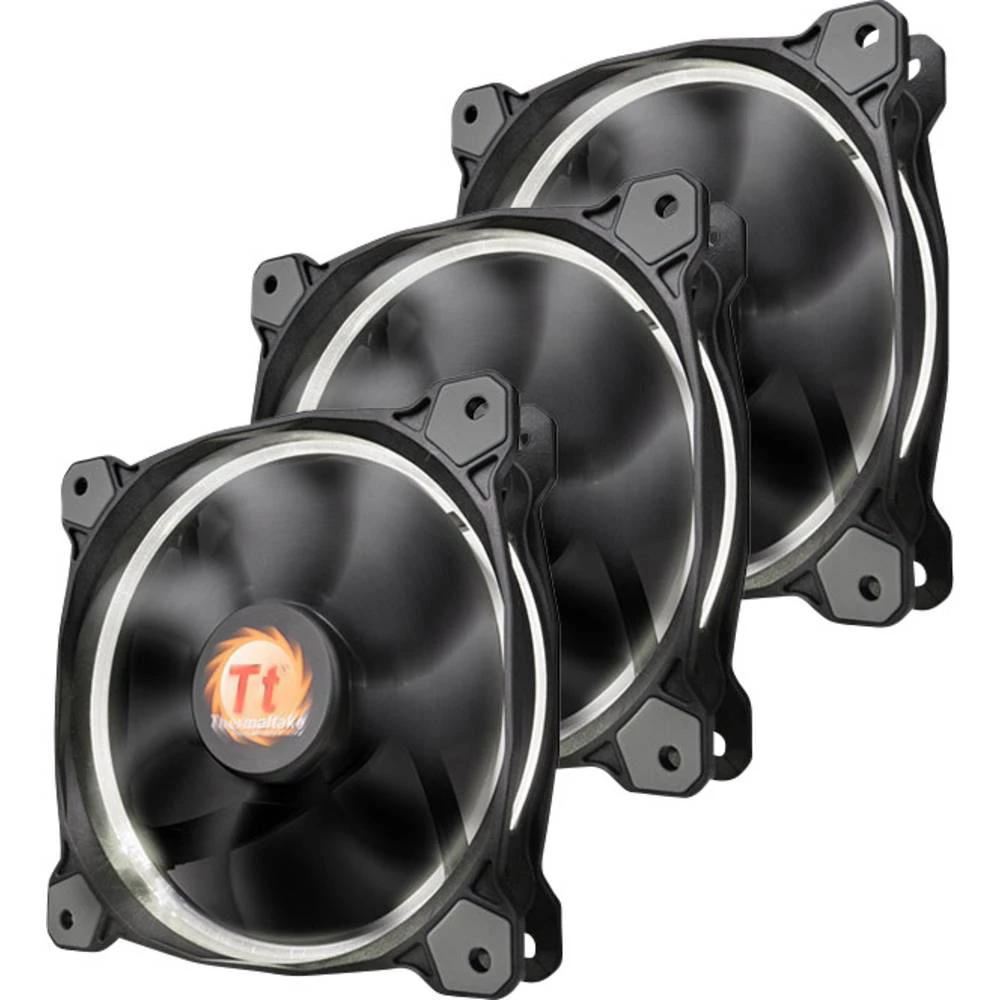 Ventilator za PC kućište Thermaltake RIING LED Bijela (Š x V x d) 120 x 120 x 25 mm slika