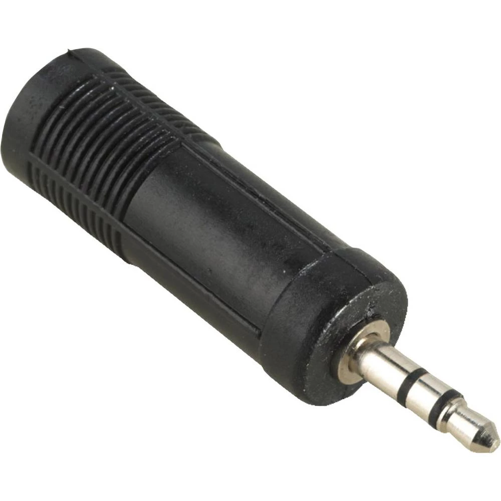 Utičnica Audio Adapter [1x 3,5 mm banana utikač - 1x Priključna doza za 6,3 mm banana utikač] Crna Hama slika