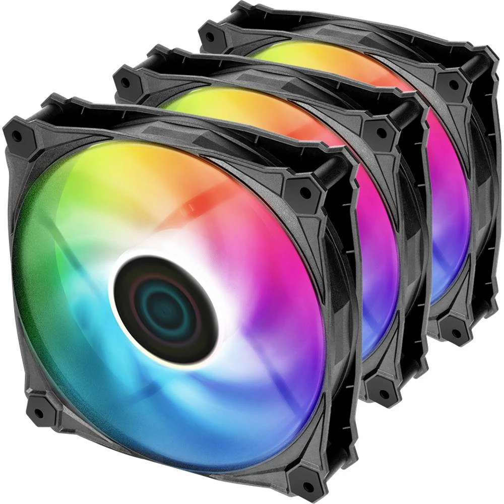 Iceberg Interactive IG12LT-B3A ventilator za PC kućište crna slika