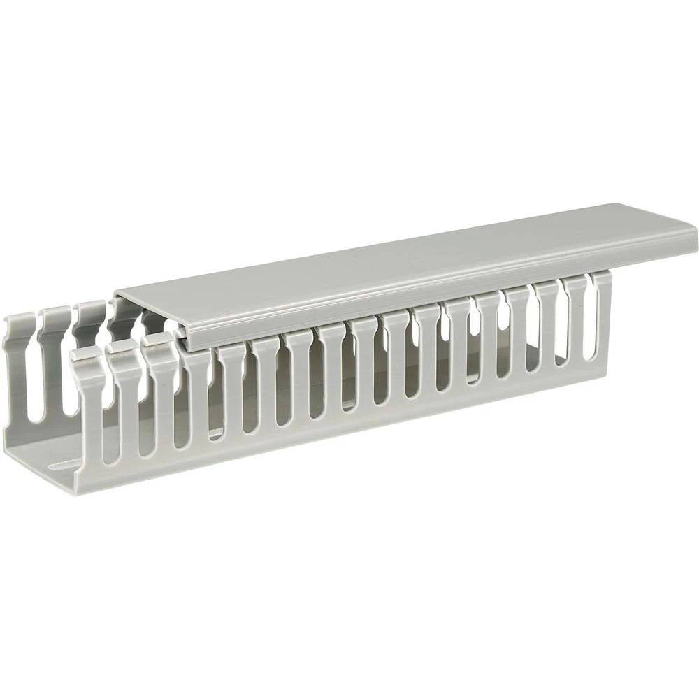 Basetech BT-2226757 kanal za ožičenje (D x Š x V) 2000 x 45 x 45 mm 1 St. siva slika