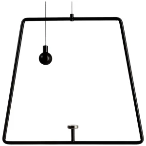 Dodaci, visilica za Miram magnetnu lampu, širina: 205 mm, visina: 185 mm, crna Deko Light 930626 Miriam klatno     crna slika
