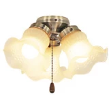 Svjetiljka za stropni ventilator CasaFan 3 MA 3 TULPEN Staklo (mat)