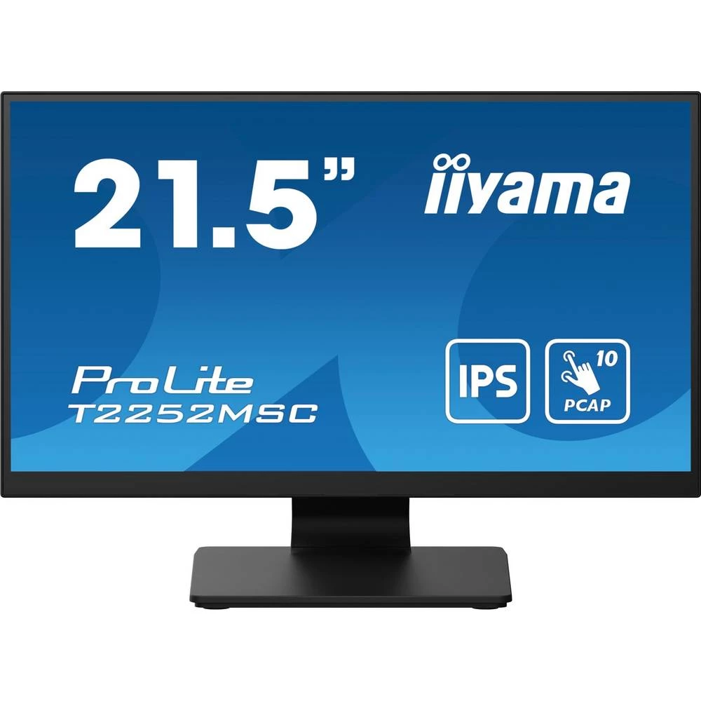 Iiyama ProLite T2252MSC-B2 zaslon na dodir Energetska učinkovitost 2021: C (A - G) 54.6 cm (21.5 palac) 1920 x 1080 pik slika
