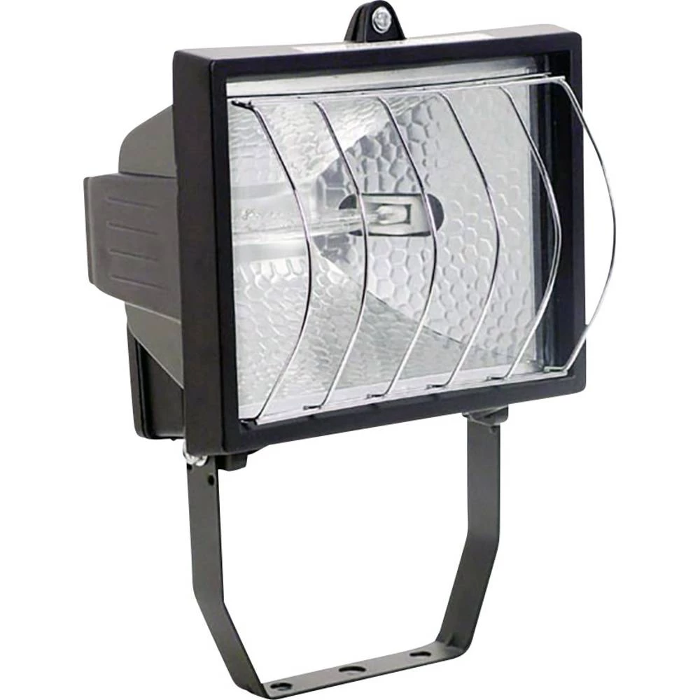 Vanjski reflektor Halogena žarulja 400 W R7s as - Schwabe Crna slika