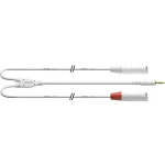 Audio Adapter cable [1x 3,5 mm banana utikač - 2x Ženski konektor XLR] 1.50 m Bijela Cordial