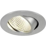 LED ugradna svjetiljka 3 W Toplo-bijela SLV New Tria 1 Set 113956 Aluminij (brušeni)