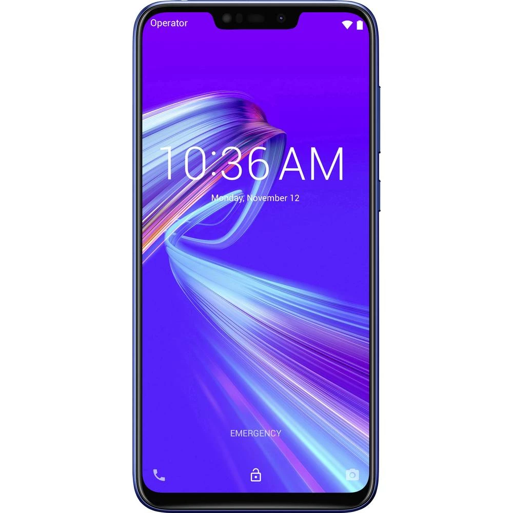 Asus Zenfone Max M2 64 GB 6.3 "(16 cm)Hybrid-Slot Android&trade; 8.1 Oreo 2 MPix, 13 MPix Plava boja slika