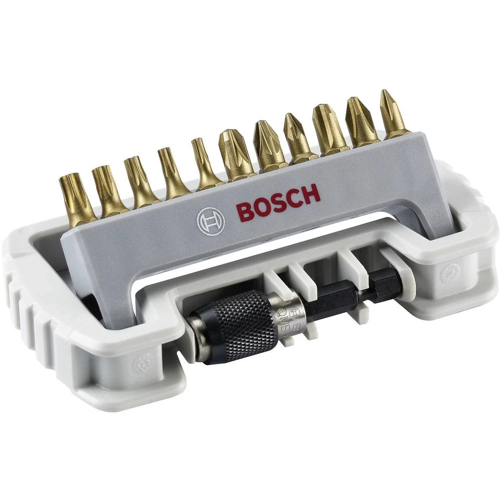 Bit komplet 12-dijelni Bosch Accessories 2608522126 Križni Phillips, Križni Pozidriv, Unutarnji TORX slika