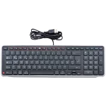 Contour Design Balance žičani tipkovnica njemačka, qwertz crna