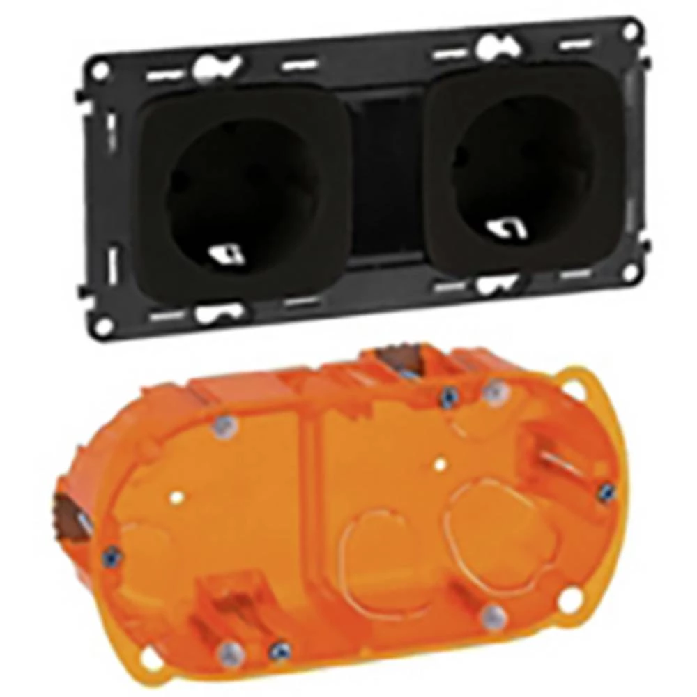 Legrand   utičnica Valena Life Allure crna 754908 slika